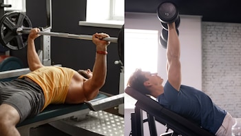 La variación entre press de