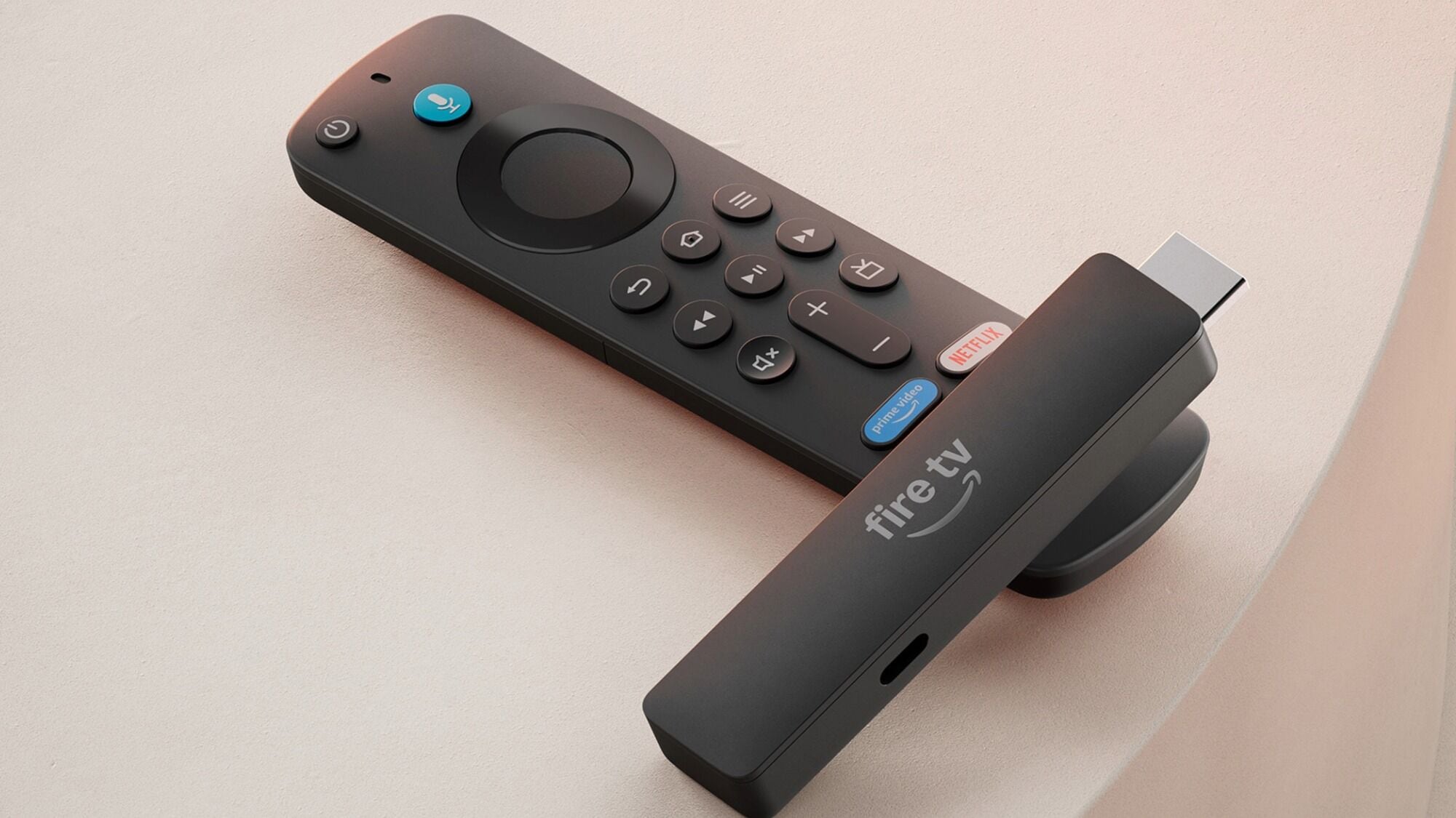 Amazon presentó el Fire TV Stick HD, su dispositivo de streaming más delgado hasta ahora. (Amazon)