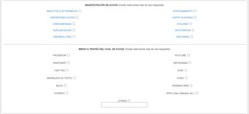 Paso a paso para realiza una denuncia por acoso virtual.