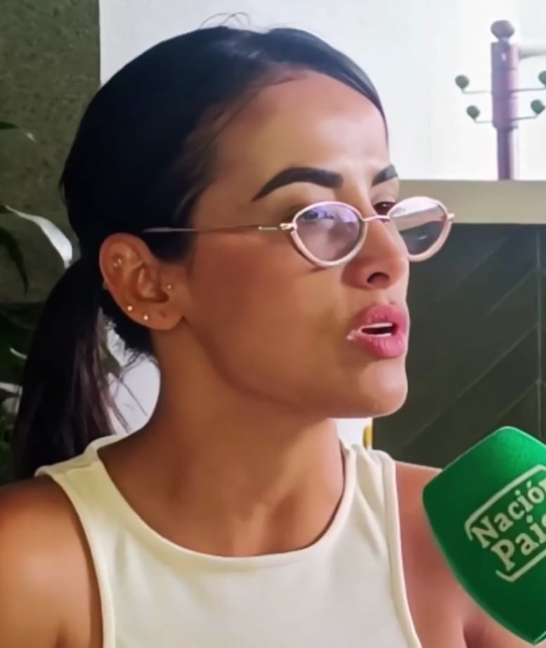 Ana María Balbin, expareja de Misael Cadavid, denunció malos tratos del exjefe del Cuerpo de Bomberos Voluntarios de Itagüí, por lo que denunció su caso ante las autoridades - crédito suministrada a Infobae Colombia