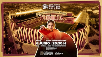 Yuridia en Festivales por la paz: todo lo que debes saber sobre su concierto gratis