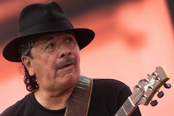 Carlos Santana es uno de