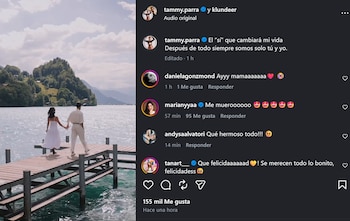 La influencer lo hizo a través de una serie de publicaciones