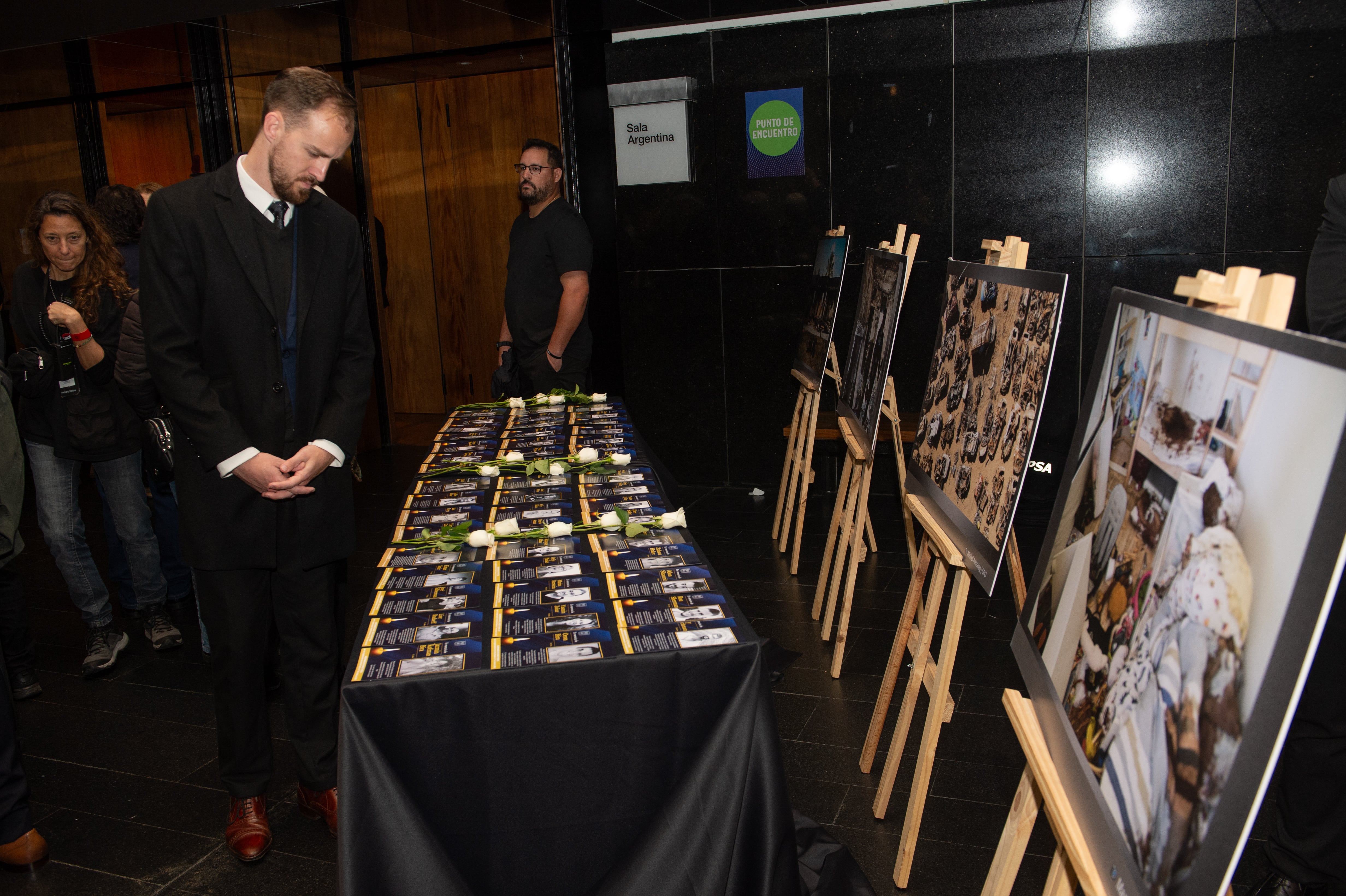 Durante la jornada hubo varios homenajes a las víctimas y los sobrevivientes del ataque
