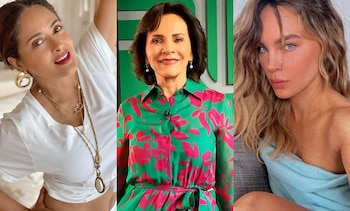 Salma Hayek, Belinda y Pati