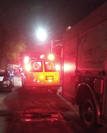 Equipos de emergencia acudieron a