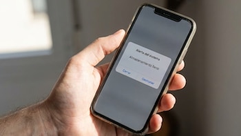 Esta aplicación agota el almacenamiento