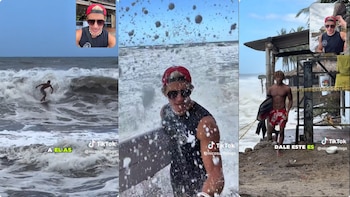 El joven publicó una serie