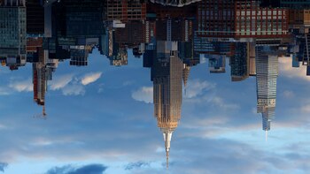 Una vista del horizonte de