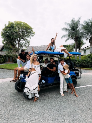 Las vacaciones de Óscar y Mario Casas con su familia (Instagram)
