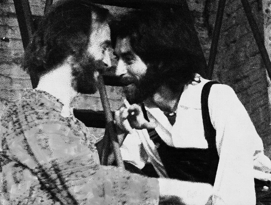 Imagen de Javier Krahe y Joaquín Sabina tocando