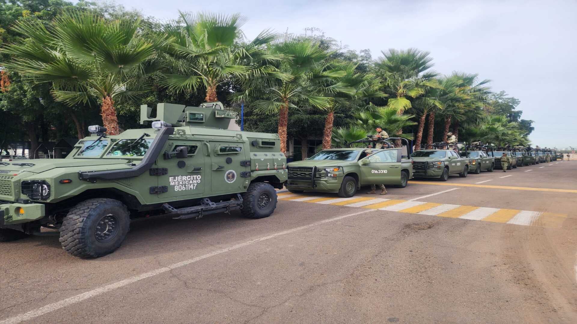 Despliegan mil 600 militares en Sinaloa tras ataque armado contra diputados de MC en Culiacán