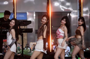 Las integrantes de TWICE