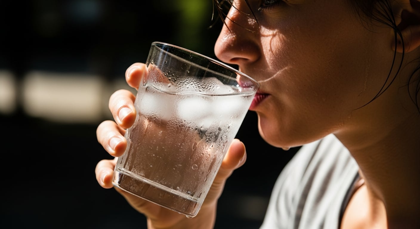 Una dieta baja en electrolitos y el consumo excesivo de cafeína dificultan alcanzar el equilibrio hídrico necesario para la salud (Imagen Ilustrativa Infobae)