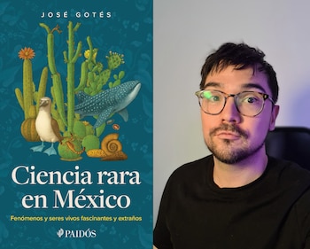 Portada del libro y el autor José Gotés