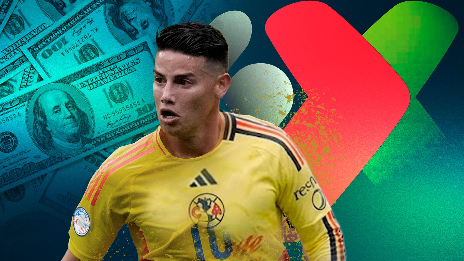 James Rodríguez sería el fichaje millonario del América para la temporada, aunque la directiva apostaría ahora por la austeridad - crédito Jesús Aviles/Infobae