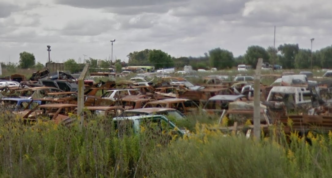 El depósito judicial de Merlo donde fueron a robar los ladrones