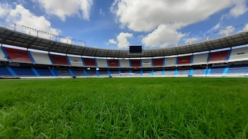 Video | Así quedó la gramilla del nuevo estadio Metropolitano de Barranquilla: Teo Gutiérrez reaccionó