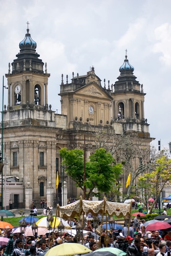 La Catedral Metropolitana de Guatemala, uno de los principales puntos de encuentro para peregrinos en Centroamérica./ (Arzobispado de Guatemala)