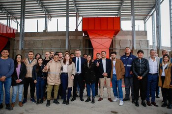 Rossi, Cabandié y Federovisky inauguraron