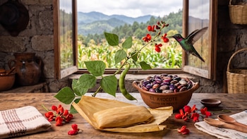Ayocote: la flor mexicana que se cocina desde hace siglos, se come en tamales y atrae colibríes