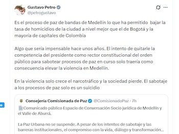 Gustavo Petro en X
