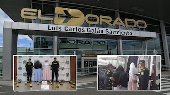 Dos venezolanas cayeron en el aeropuerto El Dorado, en Bogotá: pretendían viajar con 11 kilos de coca y marihuana ocultas en su cuerpo