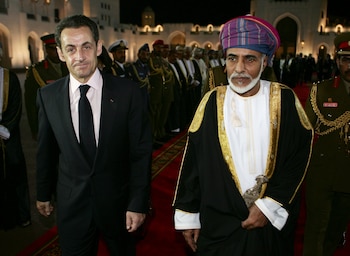 El sultán con el ex