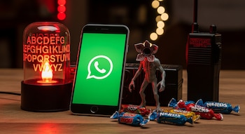 Personalizar WhatsApp al estilo Stranger