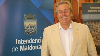 Enrique Antía, intendente de Maldonado