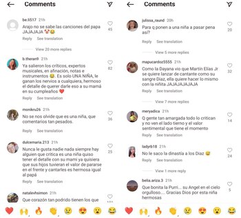 Estos fueron otros de los