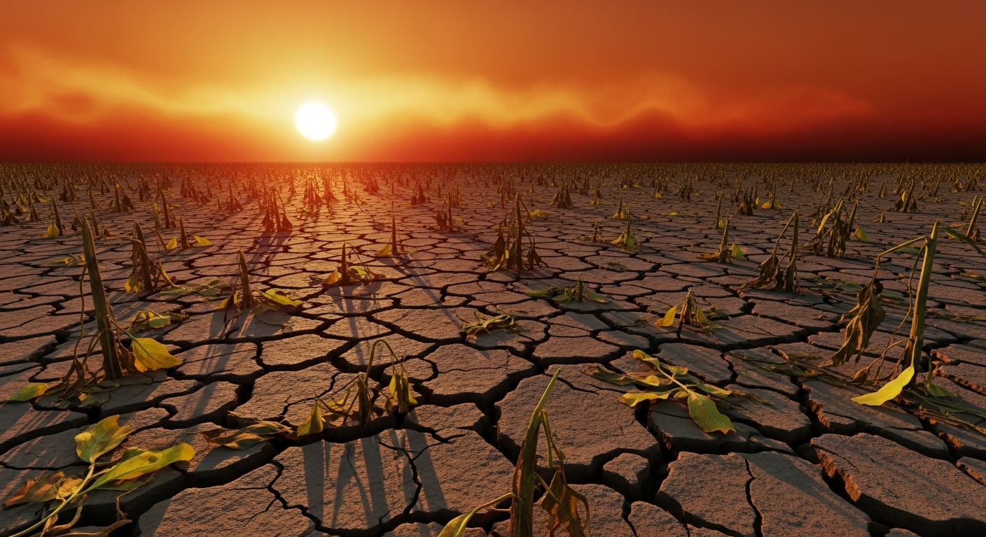 El 44% del trigo de Kansas y el 49% del de Oklahoma presentan condiciones “muy pobres” según el Departamento de Agricultura de Estados Unidos (Imagen Ilustrativa Infobae)