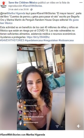 Save with stories es el