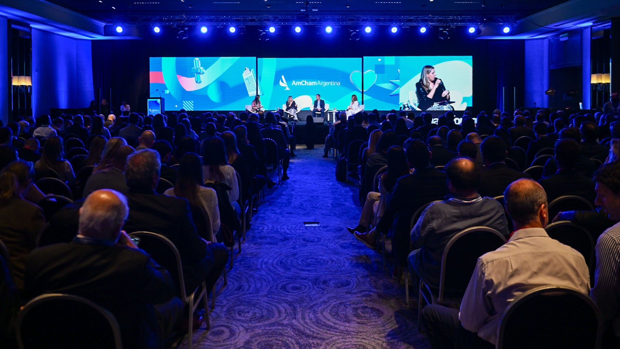 El AMCHAM Health Forum 2026 convocó a referentes públicos y privados para debatir el futuro del sistema de salud argentino. (Adrián Escandar)