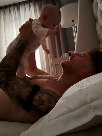 La tierna foto de Alexis