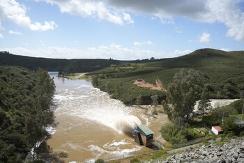 Embalse de Aznalcóllar, Sevilla. (Joaquín Corchero / Europa Press)