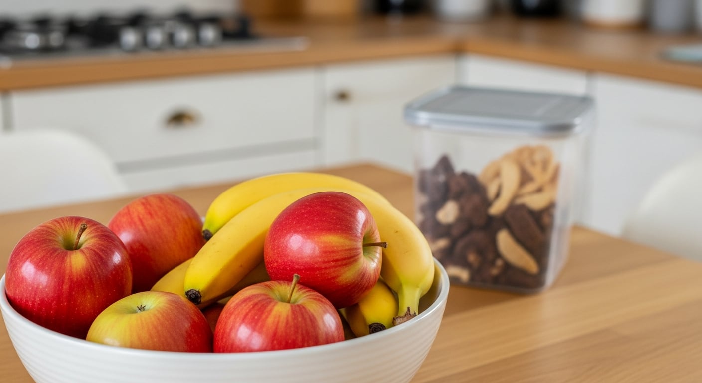 Un metaanálisis del European Journal of Public Health halló que los nudges aumentan la elección de frutas y verduras, sobre todo cuando cambia la ubicación de los alimentos - (Imagen Ilustrativa Infobae)