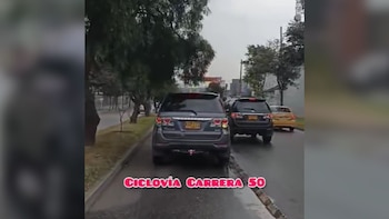Imprudencia de conductor al volante