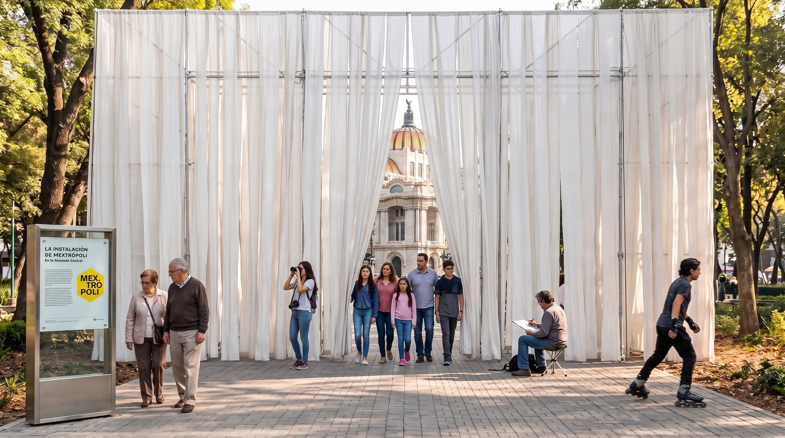 La arquitectura saldrá a las calles de la Ciudad de México con Mextrópoli 2026. (Imagen Ilustrativa Infobae)