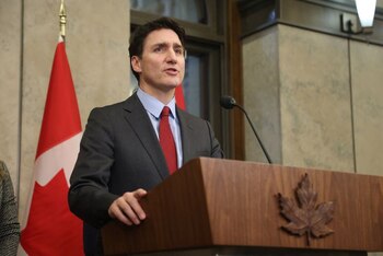 Trump acusó a Trudeau de