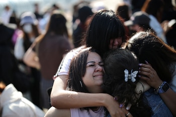 Los idols fueron recibidos entre