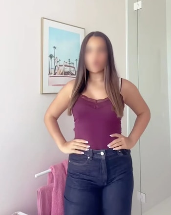 Daniella Bustamante en su habitación en la casa de Paula Echevarría (REDES SOCIALES).