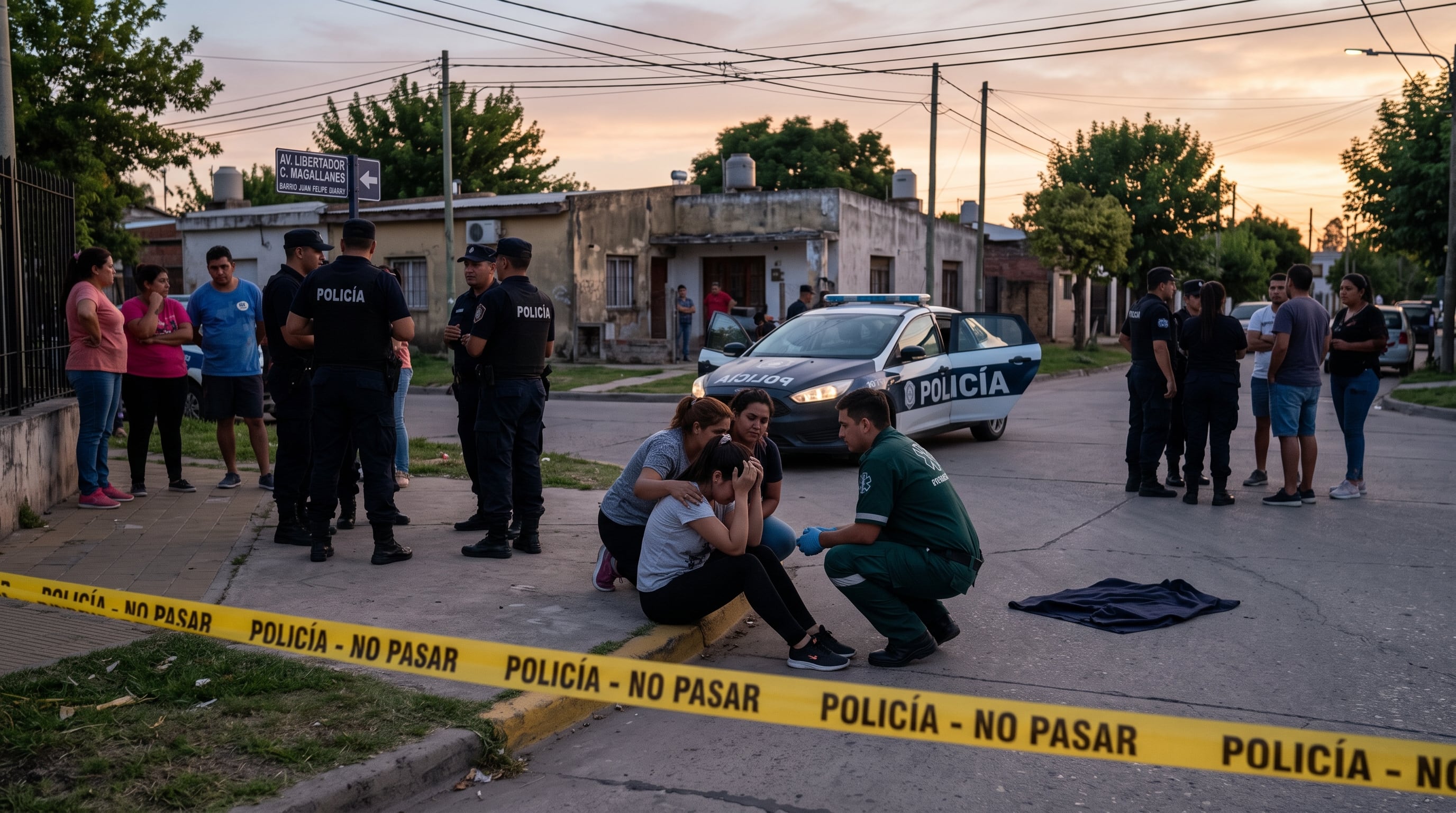 Una adolescente de 15 años sufrió una herida de arma blanca en el barrio Juan Felipe Ibarra de la capital de Santiago del Estero. (Imagen Ilustrativa Infobae)