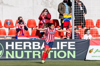 La centrocampista colombiana del Atlético