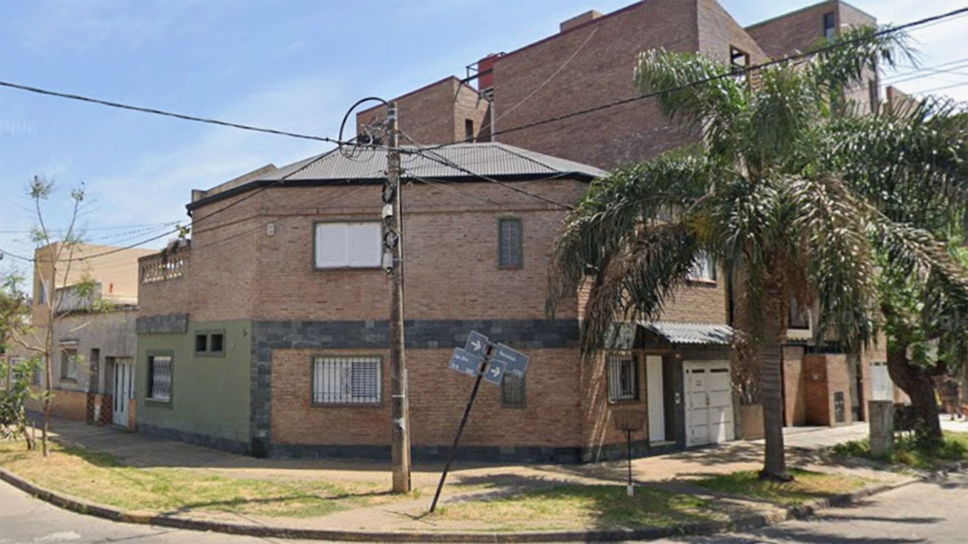 El domicilio donde fueron hallados los cuerpos