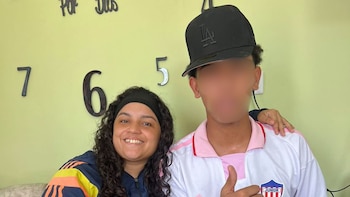 El joven aceptó las explicaciones de la mujer y manifestó que todas las personas incurren en equivocaciones - crédito Fútbol Pasión/Facebook