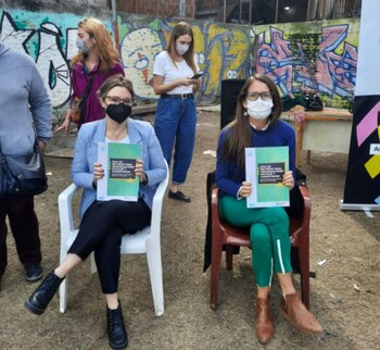 Gisela Marziotta y Elizabeth Gómez