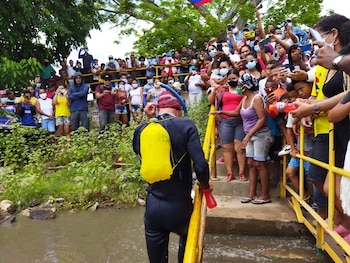 Frailejón en su llegada al