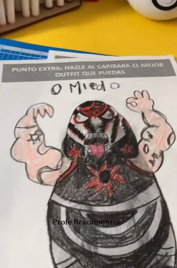 No pudo faltar la estrella