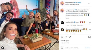 Andrea Escalona tomó una selfie